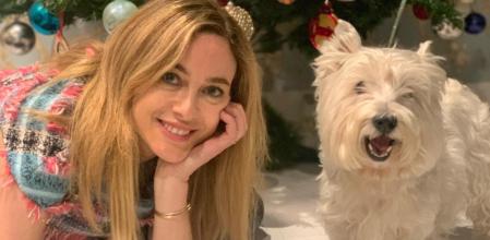 La actriz Marta Hazas junto a Robin