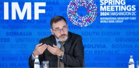 El economista jefe del FMI, Pierre Olivier Gourinchas