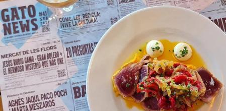 Uno de los platos de La Monroe, en el Raval