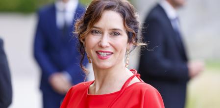 Isabel Díaz Ayuso a su llegada a los Premios de periodismo Mariano de Cavia, Luca de Tena y Mingote