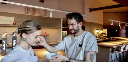 Beatrice Casella e Iván García en Glug 