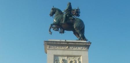 Estatua ecuestre del rey Felipe IV.