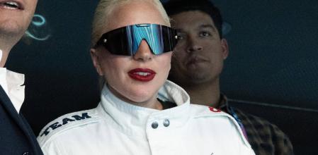 Lady Gaga con la chaqueta de Estados Unidos
