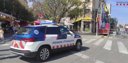 Imagen de archivo de un vehículo de Mossos.&nbsp;
