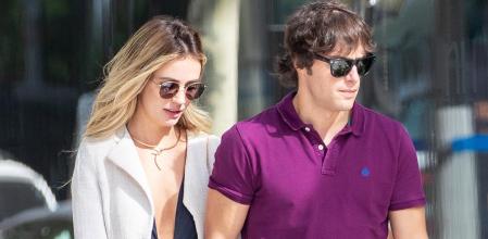 Chef Jordi Cruz and Rebecca Lima in Madrid on Wednesday 09 October 2019.
En la foto paseando de la mano