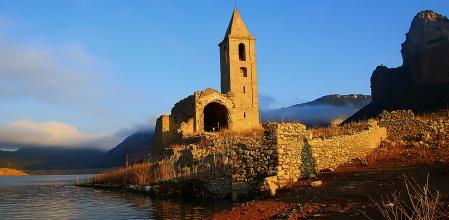 Vista de Sant Roma de Sau.