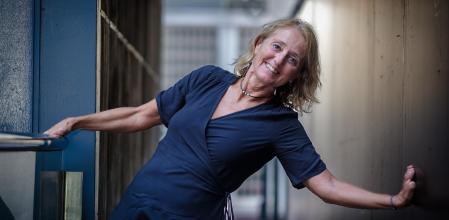 Piti Capella escaladora, para la serie A En  la Montaña de este verano 

￼