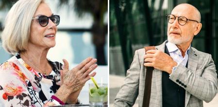 A cualquier edad se puede lucir una cabellera blanca, una teñida o una calvície