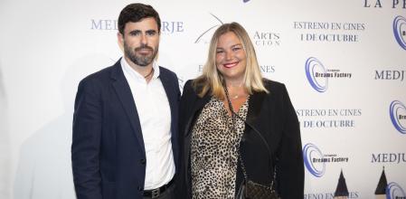 Caritina Goyanes and Antonio Matos at photocall for premiere film “Medjugorje” in Madrid on Thursday, 23 September 2021.