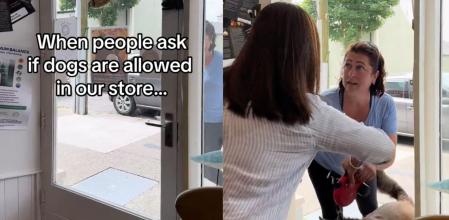 tienda acceso perros personas