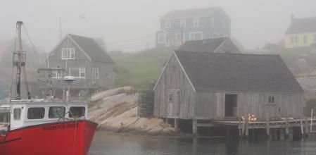 El pueblo pesquero de Peggy's Cove.