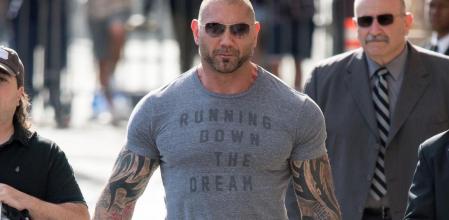 Dave Bautista hace unos años
