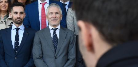 El ministro del Interio, Fernando Grande-Marlaska, y su número dos en el departamento, Rafael Pérez