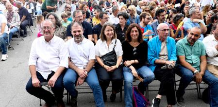 Acto de Omnium en Arco de Triunfo