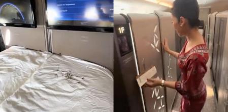 El vuelo en primera clase de Singapur Airlines incluye lujos que han sorprendido a todo el mundo en las redes