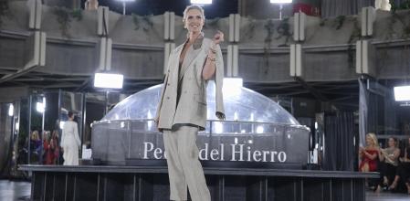 Desfile de Pedro del Hierro a la Fashion week en el Instituto de Patrimonio Cultural de Madrid