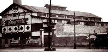 Vista del antiguo Teatro Apolo.