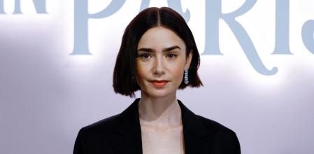 Lily Collins en el estreno de la cuarta temporada de 'Emily en París'