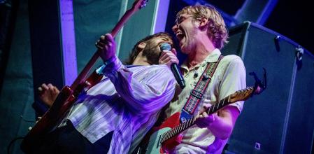 FOTO ALEX GARCIA CONCIERTO DE LA LUDWIG BAND EN LA PLATJA DEL BOGATELL. FIESTAS DE LA MERCE 2024/09/20