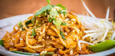 Pad Thai, un plato de la cocina tailandesa