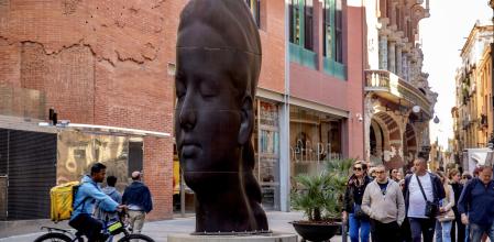 La escultura 'Carmela', de Jaume Plensa