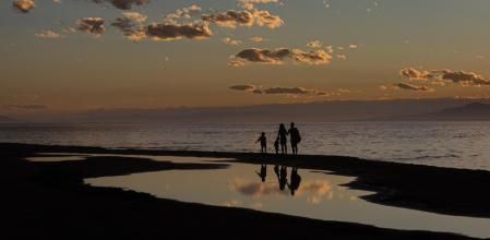 La magia del Trabucador del Delta del Ebro, en familia.