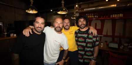 Lolo, Max y Stefano Colombo y  Isaac