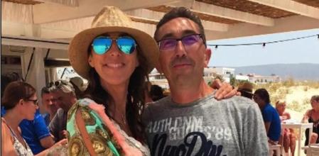 Paz Padilla y su hermano Luis