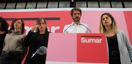 Rueda de prensa Sumar caso Errejón