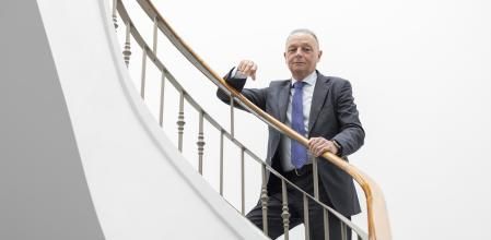 Entrevista Salvador Navarro - CEV El presidente de la Confederación Empresarial Valenciana (CEV) Salvador Navarro, durante la entrevista concedida a Guyana Guardian.