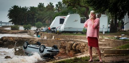 01092021 Tormenta torrencial provoca Desastre en el camping Alfacs