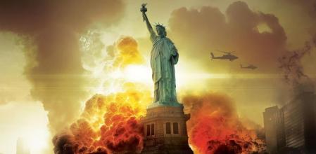 Uno de los carteles de la película 'Civil War', hecho con inteligencia artificial