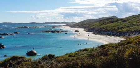 Greens Pool, en el parque nacional William Bay