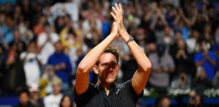 Del Potro en último partido en el Abierto de Buenos Aires