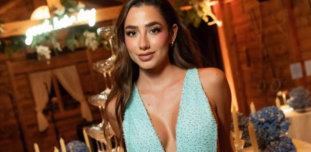 Lola Lolita durante la fiesta de Navidad de Ghd en Madrid esta semana.