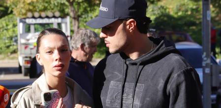 Alejandra Rubio y Carlo Costanzia en Madrid el 28 de noviembre de 2024.