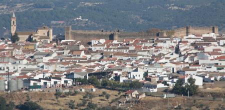 Pueblo de Cumbres Mayores, situado en la provincia de Huelva.