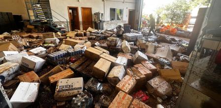 Interior de la fábrica de Vendival, ubicada en el polígono Alquería del Moret de Picanya (Valencia)