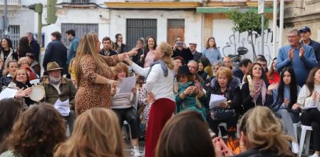 Imagen de recurso de un momento de La Zambomba de Jerez.