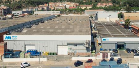 Instalaciones de la compañía en Molins de Rei