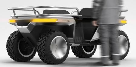 Está orientado a usos de carga y transporte de mercancías en determinados entornos que precisen de ciertas cualidades offroad.