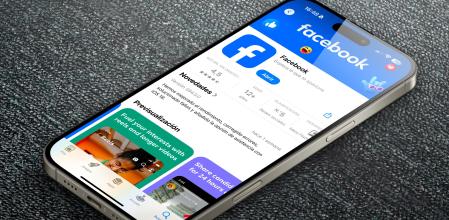 App de Facebook (Meta) para descargar en la tienda App Store de Apple
