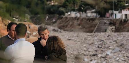 Alberto Núñez Feijóo ha visitado este miércoles Torrent, uno de los municipios afectados por las riadas de octubre