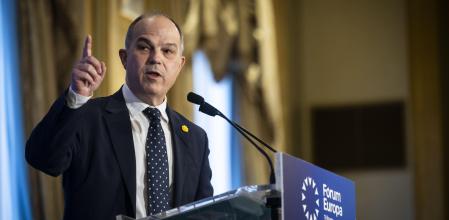 Jordi Turull participa en el desayuno de Nueva Economía Fórum