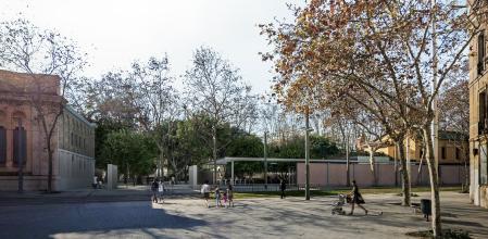 Render del futuro acceso a la Ciutadella por Wellington