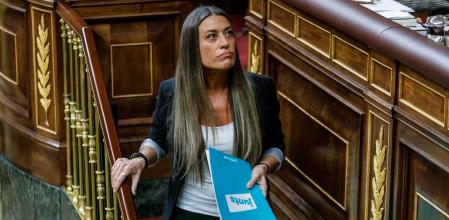 Sesión Plenaria. Sesión extraordinaria. Convalidación o derogación de reales decretos-leyes. Dictamen de la Comisión del Estatuto de los Diputados Miriam Nogueras Junts