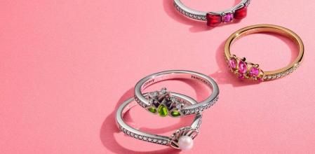 Los anillos de pandora de Disney son el mejor complemento para tu princesa.