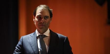 Rafa Nadal recibe el premio en la Gran Gala Mundo Deportivo. Barcelona, 3 de Febrero de 2025