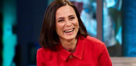 Aitana Sánchez-Gijón con su estilismo rockero en 'La Revuelta'