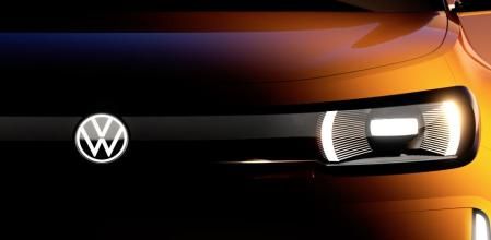 Imagen en forma de teaser del coche eléctrico barato que Volkswagen quiere lanzar en 2027 por menos de 20.000 euros